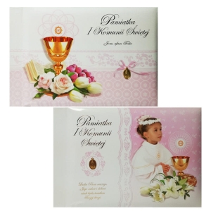 Pamiątka Pierwszej Komunii Świętej - album dla dziewczynki