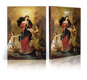 IKONA MATKA BOŻA ROZWIĄZUJĄCA WĘZŁY