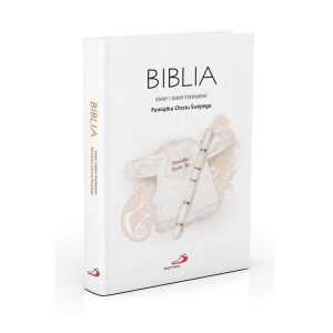 Biblia Stary i nowy Testament - Pamiątka Chrztu Świętego