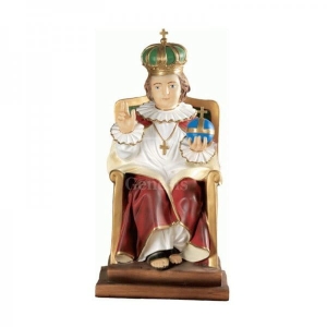 Dzieciątko Jezus na tronie - figura 60 cm