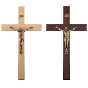 Krzyż drewniany 42 cm