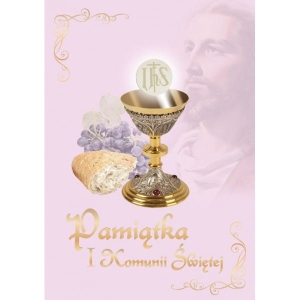 Pamiątka Pierwszej Komunii Świętej - album dla dziewczynki