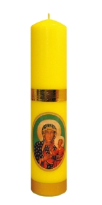 ŚWIECA OŁTARZOWA MARYJNA matka boża częstochowska