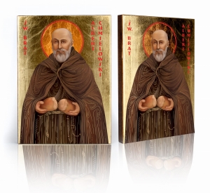 IKONA ŚWIĘTY BRAT ALBERT