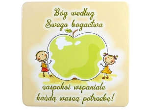 PODKŁADKA KORKOWA 72 - JABŁKO